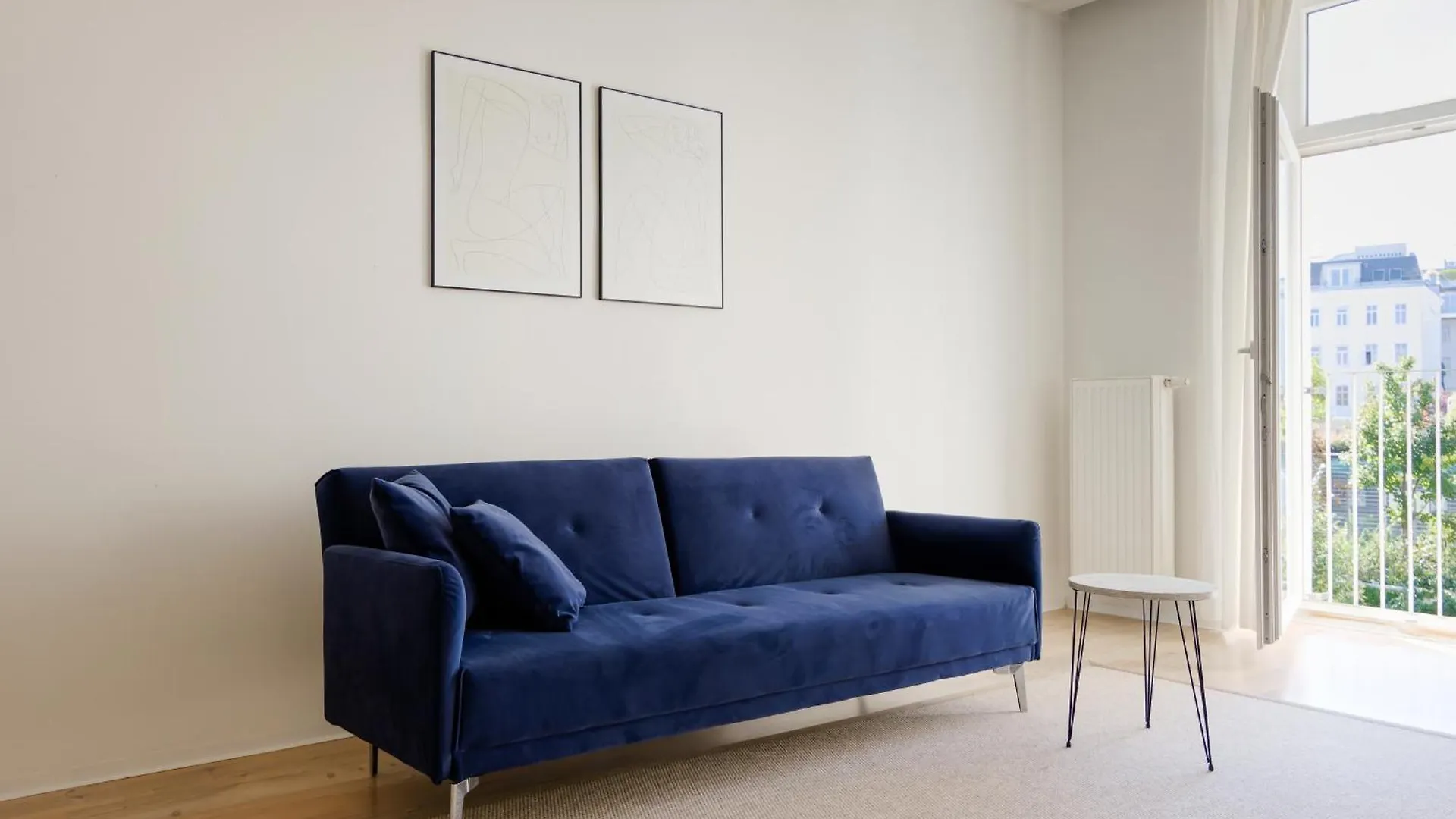 Minimalistic Studio Near Naschmarkt 维也纳